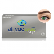 All Vue Colors Soft Plus - soczewki zerówki morskie (2 szt.)