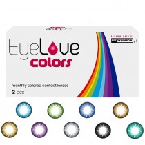 EyeLove Colors 2 szt. moc: 0,00 (PLAN) - soczewki kolorowe