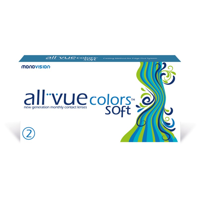 MonoVision All Vue Colors Soft 2 sztuki