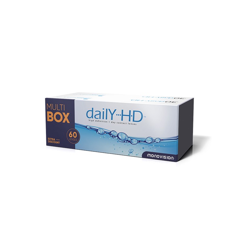 MonoVision Daily HD 60 sztuk - MultiBOX